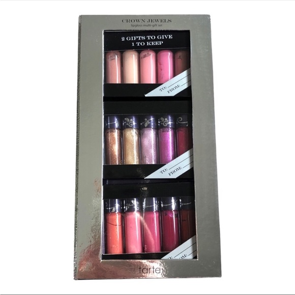 tarte Other - Vintage Tarte Cosmetics Holiday Collector’s Edition Crown Jewels Lipgloss Set BN